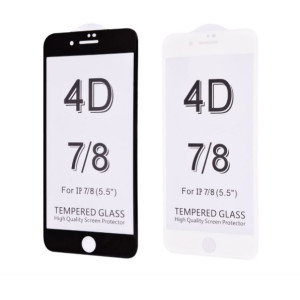 Захисне скло FULL SCREEN 4D 360 iPhone 7/8 без упаковки white